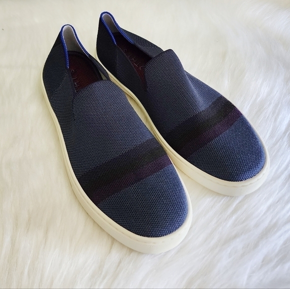 Rothy's Shoes - *NWOB* Rothy's The Sneaker in Midnight Stripe